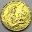 2 zł, złote 1999 Fryderyk Chopin Szopen