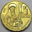 2 zł, złote 1999 Jan Łaski Reformator Kościoła