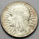 5 zł złotych 1933 Głowa kobiety, Polonia, babka