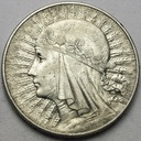10 zł złotych 1933 Głowa kobiety, babka, Polonia