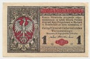1917 1 mkp jedna marka polska seria B Generał