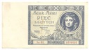 1930 5 zł Pięć złotych Ser. BX