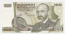 Austria 1984 100 Szylingów Hundert Schilling
