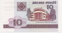 Banknot Białoruś 2000 10 Rubli