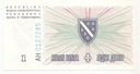 Banknot Bośnia i Hercegowina 1994 1 Dinar Jedan