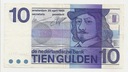 Banknot Holandia 1968 10 Tien Gulden