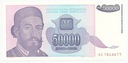 Banknot Jugosławia 1993 50000 Dinarów