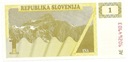 Banknot Słowenia 1998 1 Tolar