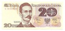 1982 20 zł złotych, Traugutt, seria C