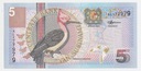 Banknot Surinam 2000 5 dolarów surinamskich