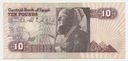 Banknot Egipt 10 Funtów
