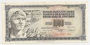 Banknot Jugosławia 1981 1000 Dinar