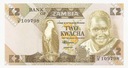 Banknot Zambia 2 Kwacha
