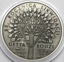 20 zł złotych 2009 65.r Likwidacji Getta w Łodzi