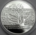 20 zł złotych 2008 Powstanie Getto Warszawskie