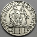 100 zł złotych 1966 Mieszko Dąbrówka Millenium