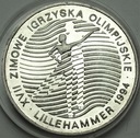 300000 zł złotych 1993 Zimowe Igrzyska Lillehammer