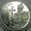 10 zł złotych 1998 Zygmunt III Waza PÓŁPOSTAĆ