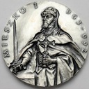 Medal Mieszko I i Dobrawa