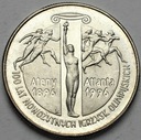2 zł, złote 1995, 100 lat igrzysk Ateny Atlanta