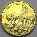 2 zł, złote 1999 Wilk Wilki