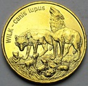 2 zł, złote 1999 Wilk Wilki