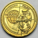 2 zł, złote 1999 Wstąpienie Polski do NATO