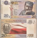 Banknot 20 zł 2018 r. - Niepodległość Piłsudski