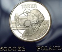 5000 zł złotych 1989 Toruń Kopernik