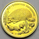 2 zł, złote 1996 Jeż Jeże PIĘKNA POŁYSK