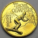 2 zł złote 1998 Nagano Zimowe Igrzyska Olimpijskie
