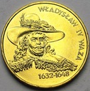 2 zł, złote 1999 Władysław IV Waza PIĘKNA POŁYSK