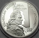 10 zł 2005 Stanisław August Poniatowski POPIERSIE