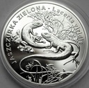 20 zł złotych 2009 Jaszczurka Zielona PIĘKNA