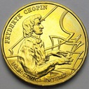 2 zł, złote 1999 Fryderyk Chopin Szopen PIĘKNA
