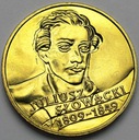 2 zł, złote 1999 Juliusz Słowacki