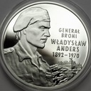 10 zł złotych 2002 Generał Władysław Anders