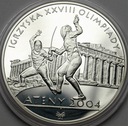 10 zł złotych 2004 Ateny Szermierka