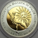 10 zł złotych 2006 Niemcy MŚ, PLATEROWANA AU
