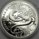 20 zł złotych 2009 Jaszczurka Zielona