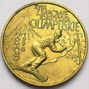2 zł złote 1998 Nagano Zimowe Igrzyska Olimpijskie