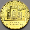 2 zł, złote 1998 Zamek w Kórniku BARDZO ŁADNA