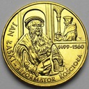 2 zł, złote 1999 Jan Łaski Reformator Kościoła