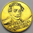 2 zł, złote 1999 Juliusz Słowacki