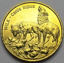 2 zł, złote 1999 Wilk Wilki