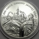 20 zł złotych 2005 Jasna Góra 350-l Obrony