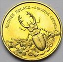 2 zł, złote 1997 Jelonek Rogacz BARDZO ŁADNA