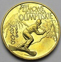 2 zł złote 1998 Nagano Zimowe Igrzyska Olimpijskie