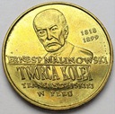 2 zł, złote 1999 Ernest Malinowski Peru