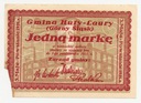 1921 Górny Śląsk Huta-Laura Jedna Marka